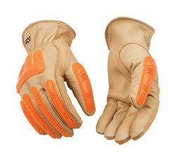 Kinco Men's Outdoor Hi-Viz Gloves Orange XL 1 pk