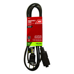 Ace Indoor 6 ft. L Brown Extension Cord 16/2 SPT-2