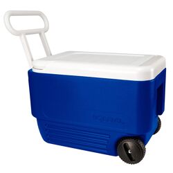 Igloo Wheelie Cool Cooler 38 qt Blue