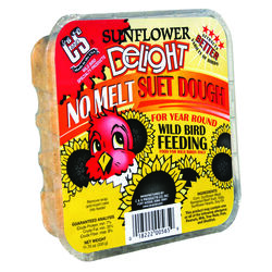 C&S Products Sunflower Delight Assorted Species Beef Suet Wild Bird Food 11.75 oz
