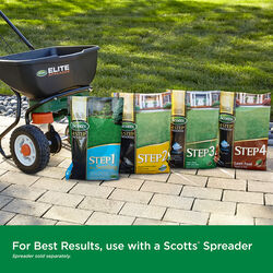 Scotts Annual Program for Seeding Lawn Fertilizer For All Grasses 15000 sq ft
