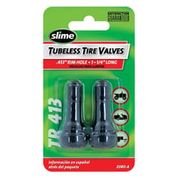 Slime TR 413 Rubber 60 psi Tire Valve Core 2 pk