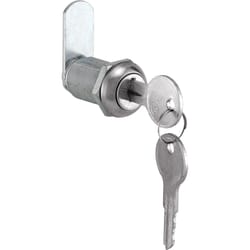 Prime-Line Chrome Gray Steel Cabinet/Drawer Lock