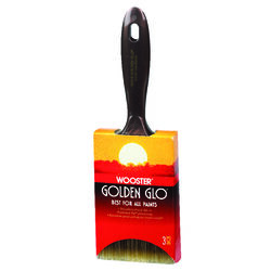 Wooster Golden Glo 3 in. W Angle Paint Brush