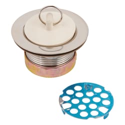 Ace 2-1/2 in. D Stainless Steel Stainless Steel Sink Strainer