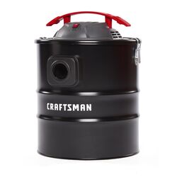 Craftsman 5 gal Corded Ash Vacuum 7.6 amps 120 V 3 HP