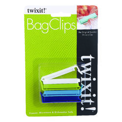 Twixit 2-1/2 in. L Multicolored Plastic Bag Clips