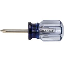 Craftsman No. 2 S X 1-1/2 in. L Phillips Stubby Screwdriver 1 pc