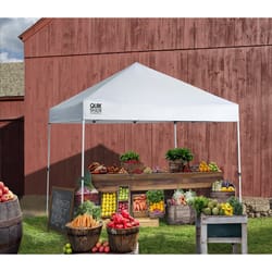 Quik Shade Polyester Peak Canopy 10 ft. W X 10 ft. L