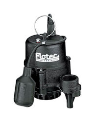 Flotec Professional 1/3 HP 3360 gph Cast Iron Tethered Float Sewage Pump