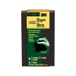 3M 4-7/8 in. L X 2-7/8 in. W X 1 in. T Extra Fine/Fine Contour Sanding Sponge