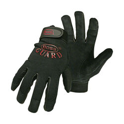 Boss Guard Men's Indoor/Outdoor Mechanics Glove Black L 1 pair