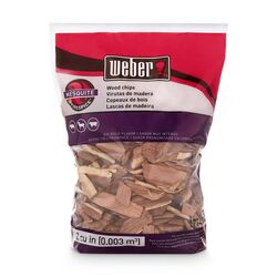 Weber Firespice Mesquite Wood Smoking Chips 192 cu in