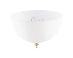 Westinghouse Dome White Acrylic Lamp Shade 1 pk
