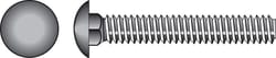 Hillman 3/8 in. P X 3 in. L Hot Dipped Galvanized Steel Carriage Bolt 50 pk
