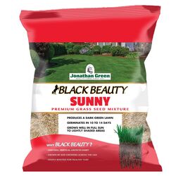 Jonathan Green Black Beauty Sunny Mixed Sun/Partial Shade Grass Seed 3 lb