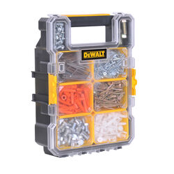 DeWalt 4.56 in. W X 13.66 in. H Storage Organizer Plastic 6 pocket Yellow