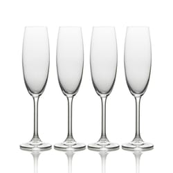 Mikasa 8 oz Clear Crystal Champagne Flutes