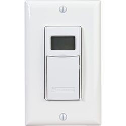 Intermatic Indoor Digital In Wall Timer 120 V White