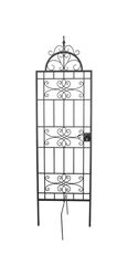 Panacea 84 in. H Black Steel Trellis