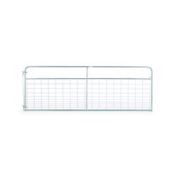 Tarter 50 in. H X 1.75 in. W 12 ft. Galvanized Steel Wire Filled Gate