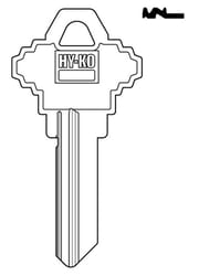 Hy-Ko Traditional Key Automotive Key Blank Single For Fits Schlage
