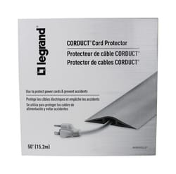 Wiremold Corduct 1/2 in. D X 50 ft. L Cable Protector 1 pk