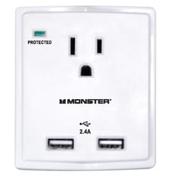 Monster Just Power It Up 1080 J 1 outlets Surge Tap
