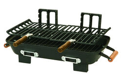 Marsh Allen Hibachi Charcoal Grill Black