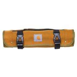 Carhartt Legacy 13 in. W X 1/2 in. H Heavy Duty Poly Fabric Tool Roll Pouch Light Brown