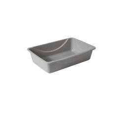 Petmate Plastic Gray Litter Box 1 pk