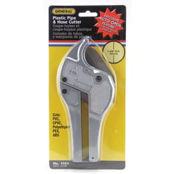 General Tools Professional 1-5/8 in. Plastic Pipe and Hose Cutter Gray