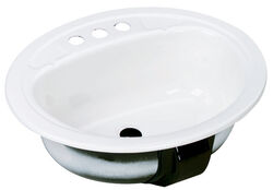 Bootz Azalea Enameled Steel Lavatory Sink