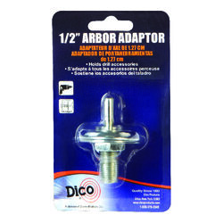 Dico 3 in. L Arbor Adapter 1/4 in. Round 1 pc