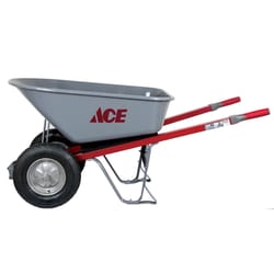 Ace Steel Contractor Wheelbarrow 6 ft³