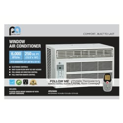 Perfect Aire 6,000 BTU 250 sq ft 115 V Window Air Conditioner with Remote Control