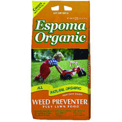 Espoma 9-0-0 Pre Emergent Preventer & Fertilizer Lawn Fertilizer For All Grasses 1250 sq ft 25 cu in