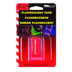 Trim Brite 3/4 in. W X 4 in. L Fluorescent Red Reflective Tape 1 pk