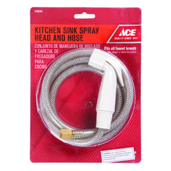 Ace For Universal White Faucet Sprayer with Hose