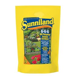 Sunniland All Purpose Organic 6-6-6 Lawn and Garden Fertilizer 5 lb
