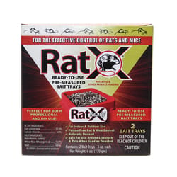 RatX Non-Toxic Bait Pellets For Mice and Rats 6 oz 2 pk