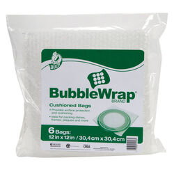 Duck 12 in. W X 12 ft. L Bubble Bags