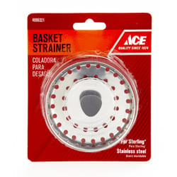 Ace 3-1/2 in. D Stainless Steel Strainer Basket