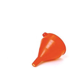 Little Giant Orange 8-1/2 in. H Plastic 64 oz Funnel