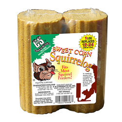 C&S Products Squirrelog Wildlife Corn Squirrel and Critter Food 32 oz