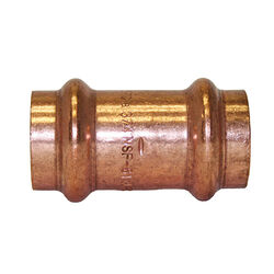 Mueller Streamline 1/2 in. CTS T X 1/2 in. D CTS/Press Copper Coupling