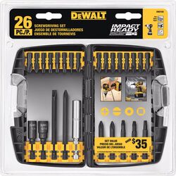 DeWalt Multi Size S Screwdriver Bit 26 pc