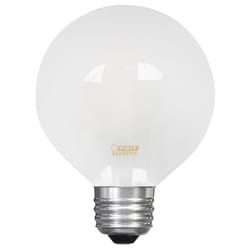Feit Electric acre G25 E26 (Medium) LED Bulb Soft White 40 Watt Equivalence 1 pk
