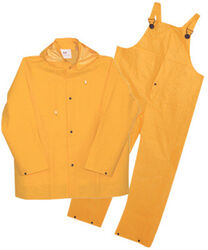 Boss Yellow PVC-Coated Polyester Rain Suit M