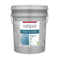 Valspar Professional Eggshell Basic White Paint Interior 5 gal